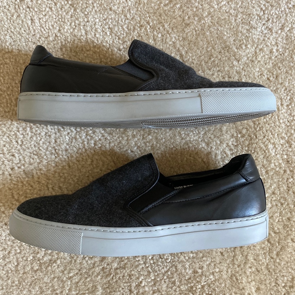 National Standard Dark Grey/Black Slip On Sneaker / Size 43 - Picture 7 of 10